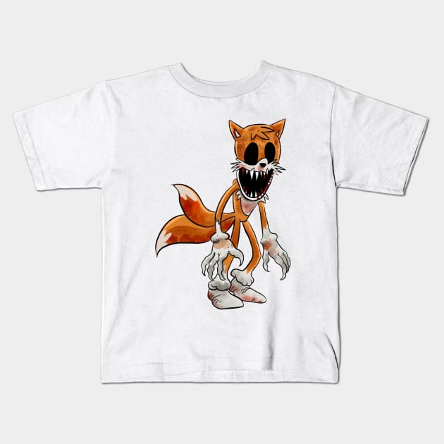 tails Kids T-Shirt by weirdesigns